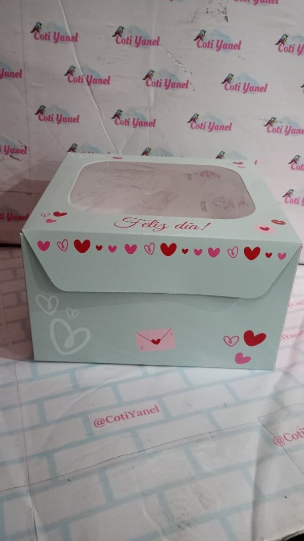 Producto - Caja 17x17cm "Feliz dia" - 1