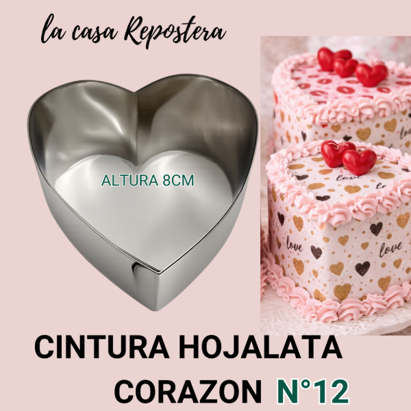 Producto - CINTURA HOJALATA CORAZON 12