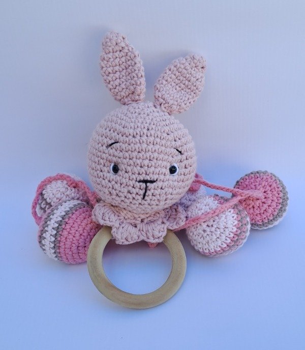 Producto - Coneja BERTA Mordillo con Guirnalda