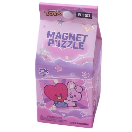Producto - MAGNETIC  PUZZLE 18 PIEZAS MINISO