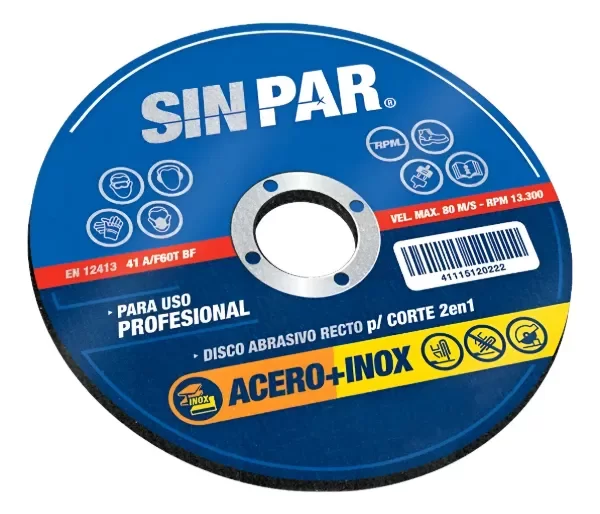 Producto - Disco De Corte 4 1/2 115 X 1.6 SIN PAR
