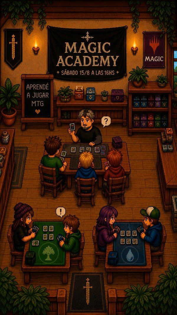 Producto - ENTRADA MAGIC ACADEMY - 15/8 16Hs