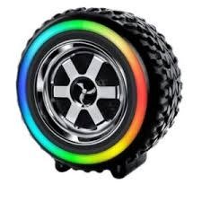 Producto - Parlante Portatil Bluetooth Rueda Led USB Sd Radio