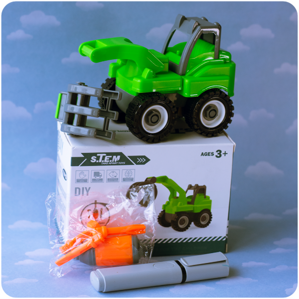 Producto - Grúa de Construcción para Armar con Destornillador