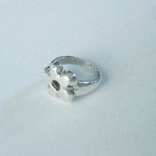 Producto - Anillo Flor Plata