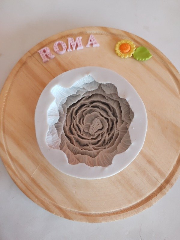 Producto - Peonia XXL 8.5 cm rosa vela 6890640381515