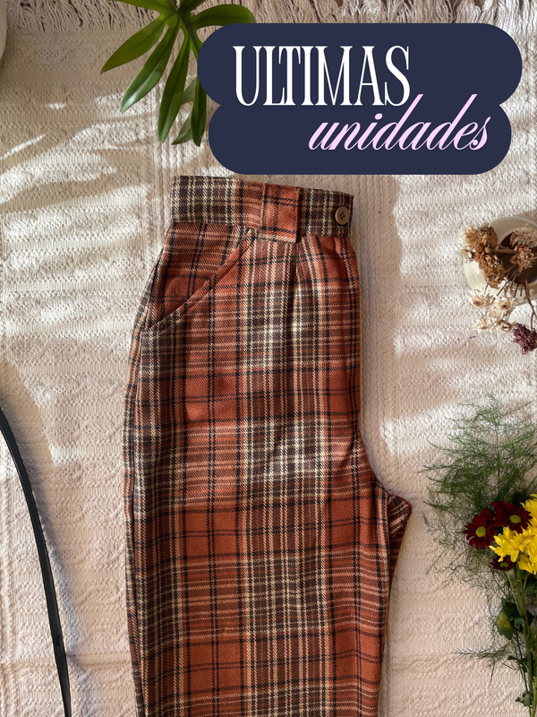 Producto - Pantalón Almendra Ladrillo