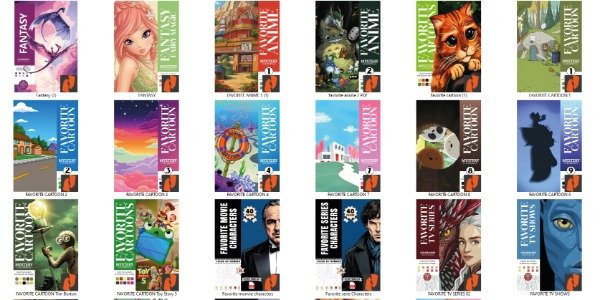Producto - Pack x173 libros pintar por números disney y mas - 5