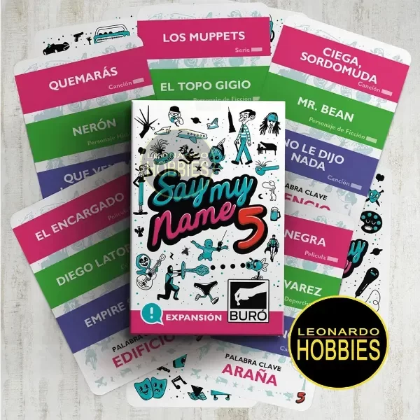 Producto - Say My Name 5 Expansión Bureau