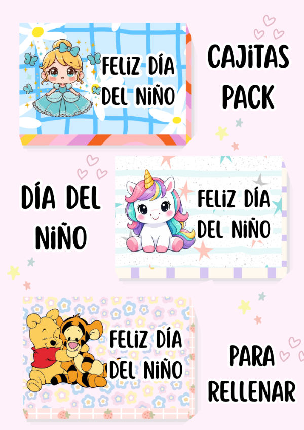 Producto - Cajitas bomboneras pack x 5 und surt - 2