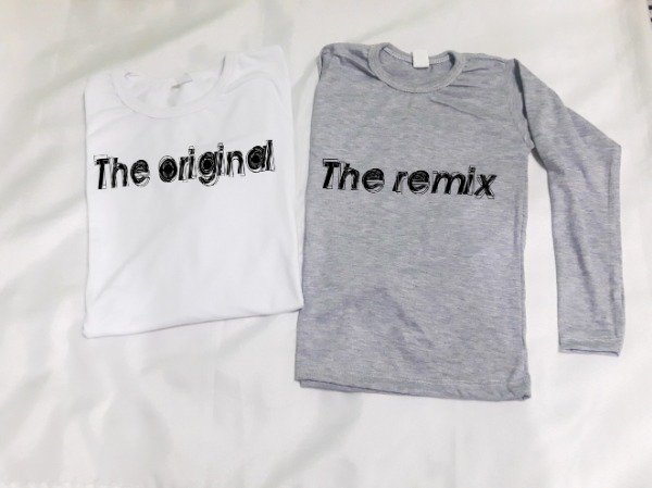 Producto - Remera adulto + remera niñx "The original"