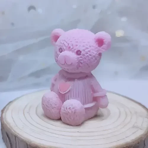 Producto - Molde de silicona Osito con remera - 4