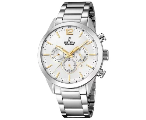 Producto - Reloj Festina Cronografo para Hombre I Modelo Timeless Chronograph F20343.1