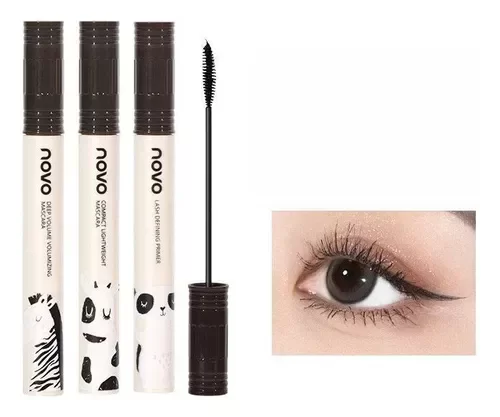 Producto - Mascara De Pestañas Voluminizadora Pincel Extra Fino - Novo