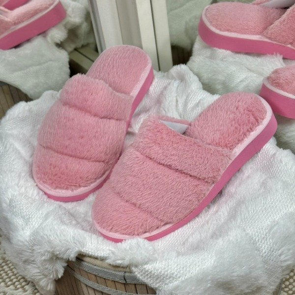 Producto - Pantufla Corderito-Color Rosa