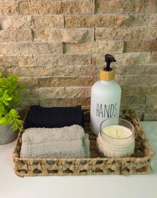 Producto - Set de 2 toallas de mano 30x45cm OSCURO