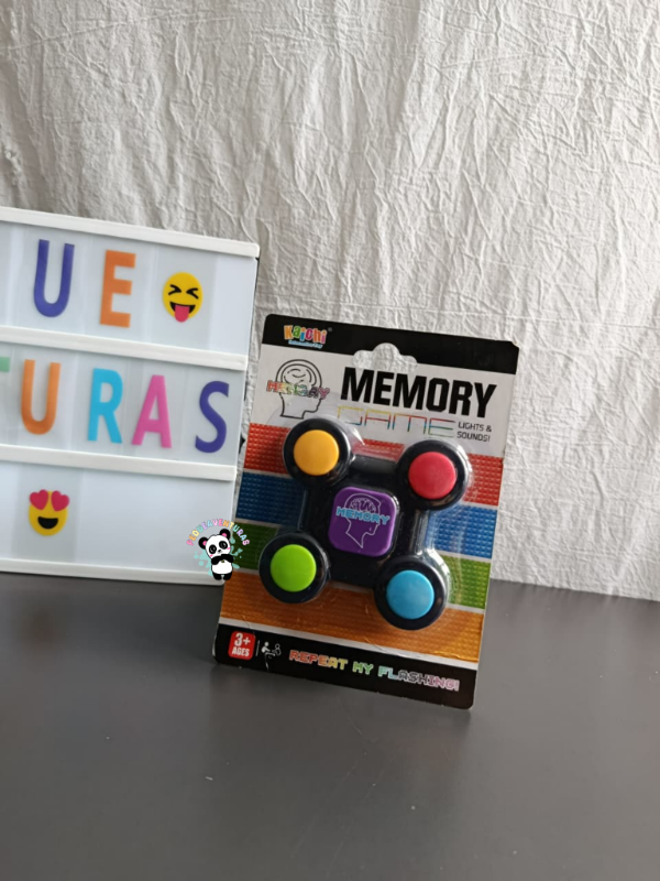 Producto - Juego De Memoria Electrónico Con Luces Sonido Display LCD