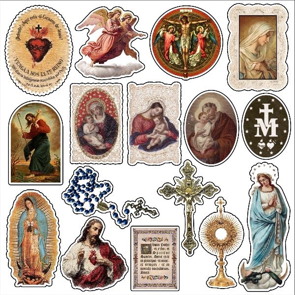 Producto - Plancha de stickers Detente
