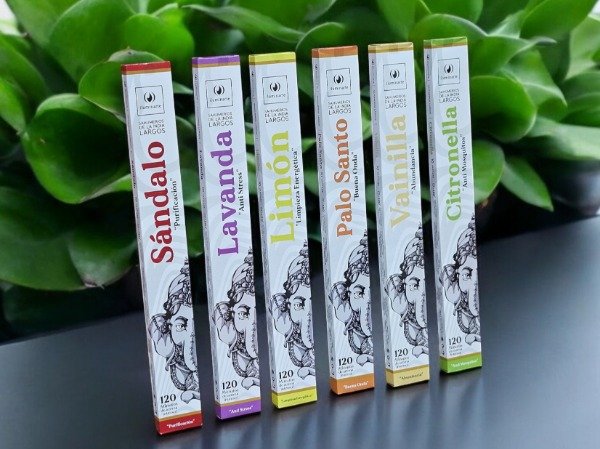 Producto - Sahumerios Iluminarte India "Largos 40 cm" x10 u.