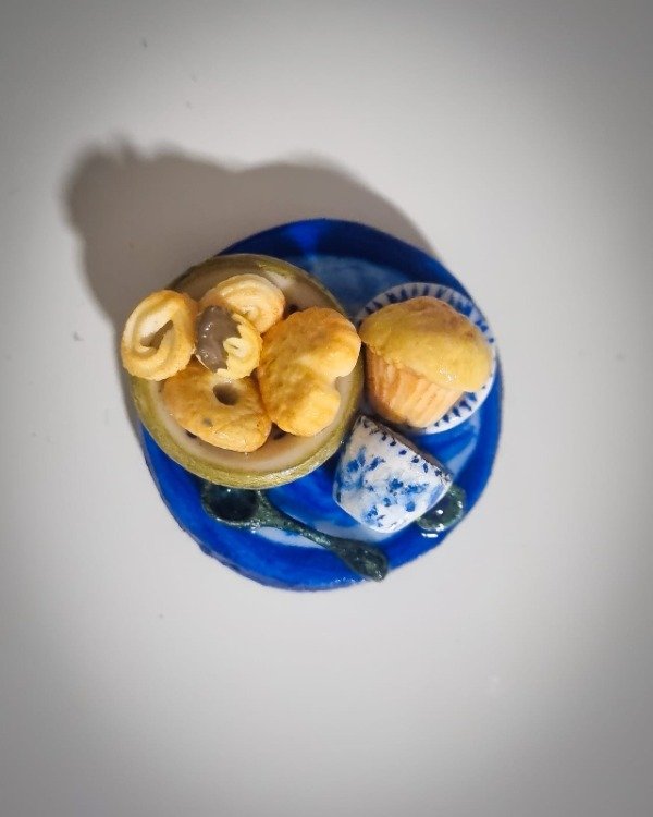 Producto - Imán Diorama "Hora del té"
