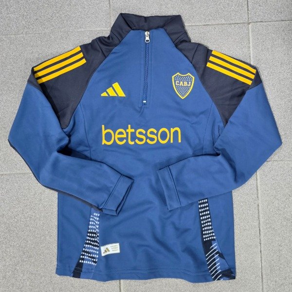 Producto - Buzo Boca Juniors Celeste Niño