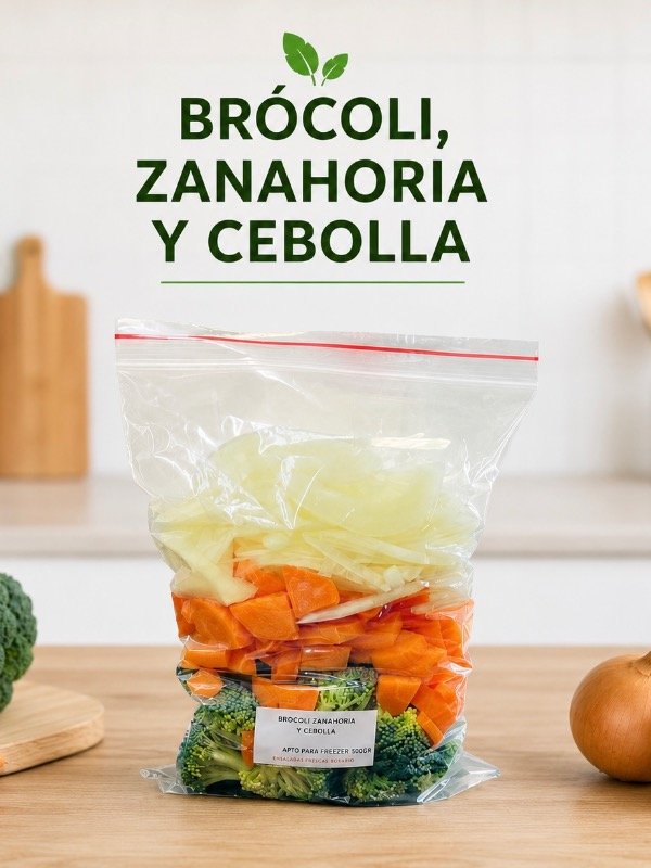 Producto - Brócoli-Zanahoria-Cebolla 500gr