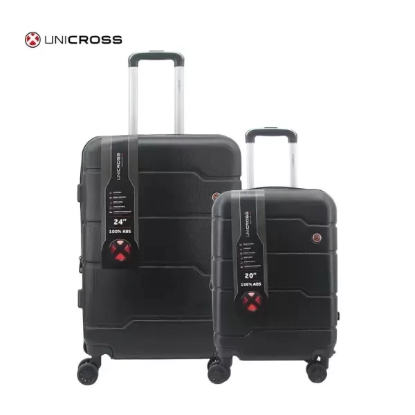 Producto - SET DE 20" 24" ABS NEGRO UNICROSS 62.2061N - 0