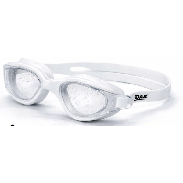 Producto - ANTIPARRAS DAK FIT BLANCAS - LENTE TRANSPARENTE