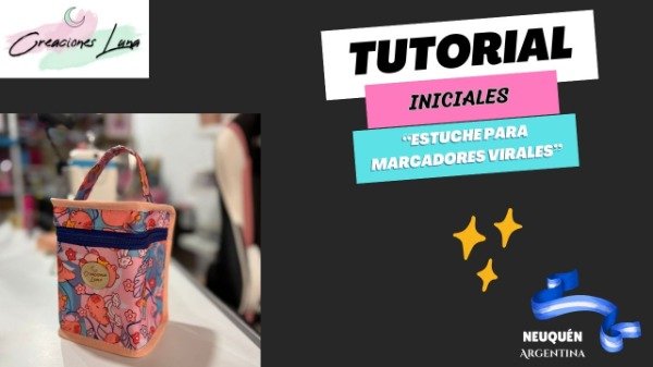 Producto - TUTORIAL INICIALES - Estuche para marcadores virales
