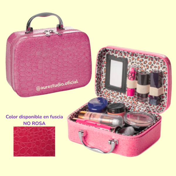 Producto - Valijita Portacosméticos Fucsia