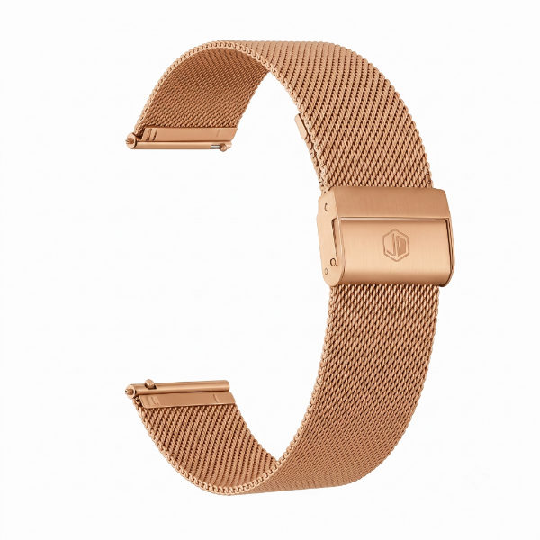Producto - MALLA CORREA SMARTWATCH 22 MM METALICA BRONCE - 0