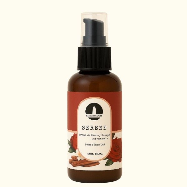 Producto - Crema de manos y cuerpo con vitamina E,  Serene