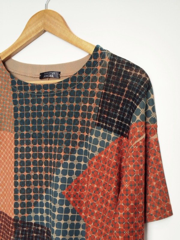 Producto - Remera ZAS -estampa SIXTIES multicolor- - 0