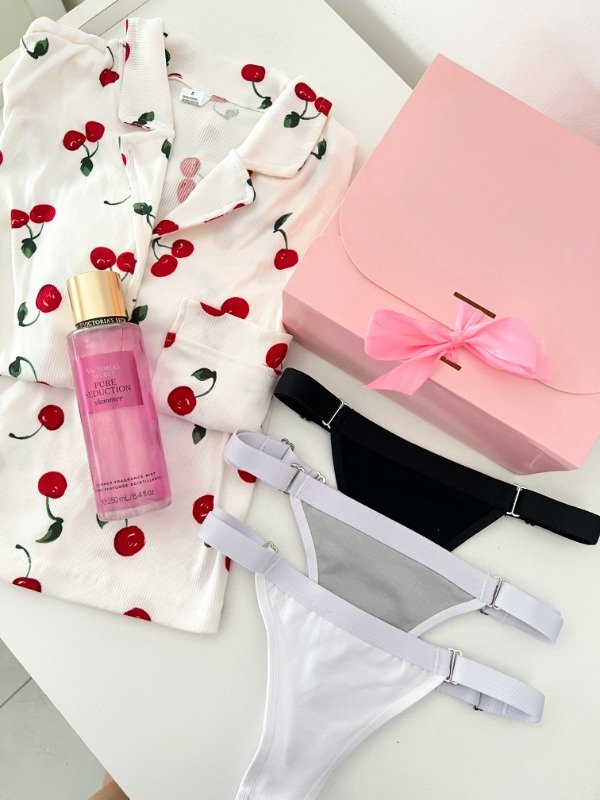 Producto - Box cherry blanco - edición limitada - ÚLTIMA EN 85