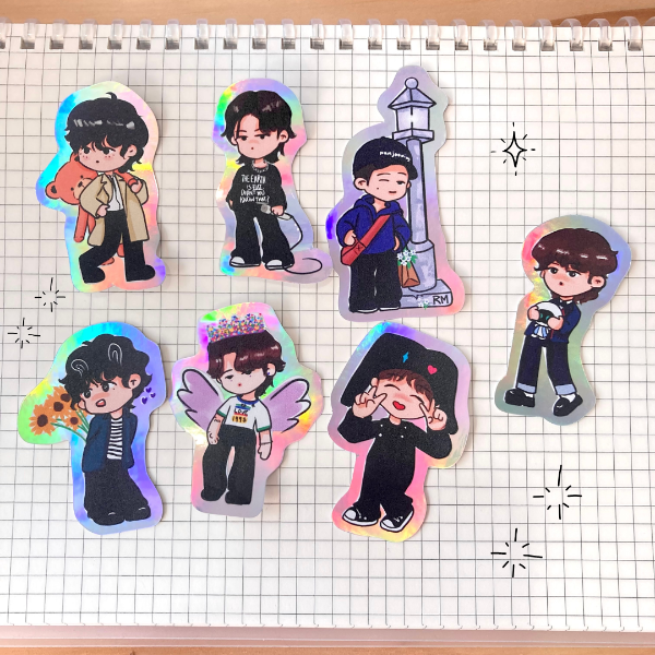 Producto - Stickers de Vinilo Holografico