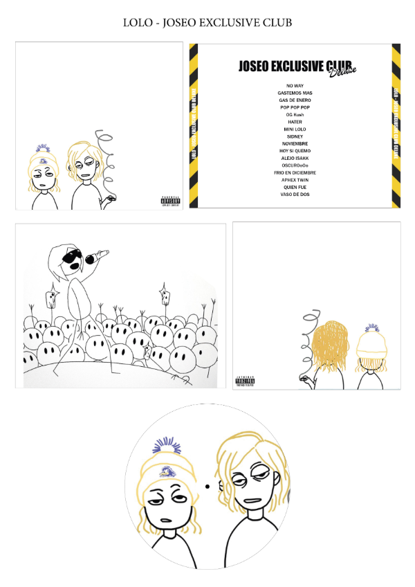 Producto - LoLo "JOSEO EXCLUSIVE CLUB" CD Custom