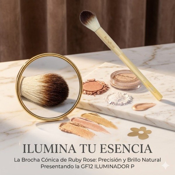 Producto - Brocha Iluminador GF11 Glass - Ruby Rose