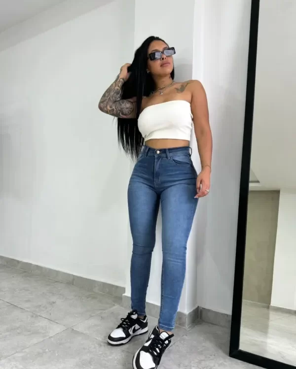 Producto - DENIM ELASTIZADO CHUPIN