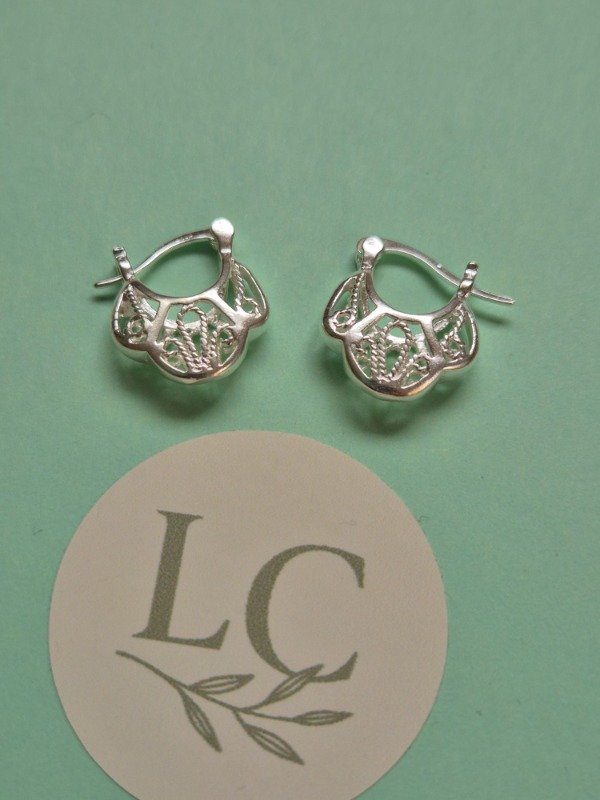 Producto - Argolla canasta flor de lis