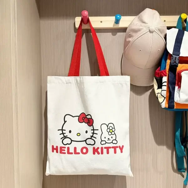Producto - Tote Bag Lienzo reforzado 34x40 - Hello Kitty 4 - 0