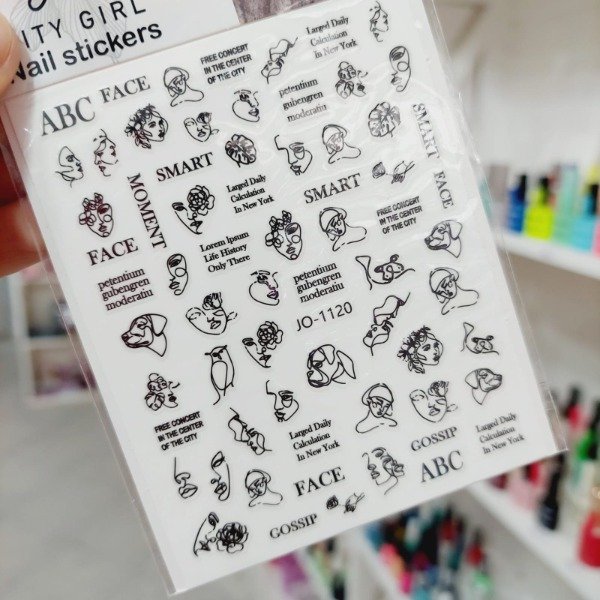 Producto - Sticker para Uñas (cod JO-1120)