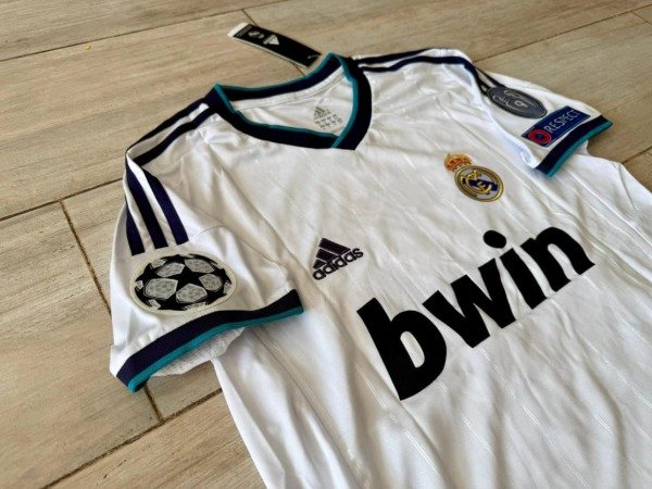 Producto - CAMISETA REAL MADRID IMPORTADA TITULAR RETRO 2012/2013 #22 DI MARÍA - 1