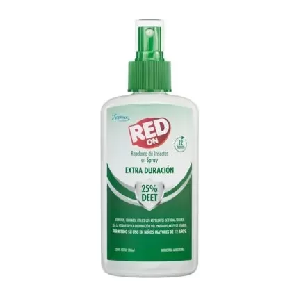 Producto - Repelente de Mosquitos SPRAY 200ml RED ON VERDE By Saphirus