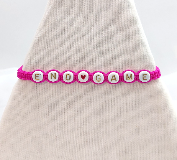 Producto - Pulsera END GAME fucsia