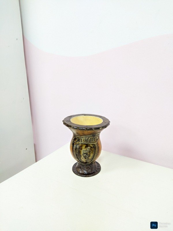 Producto - Mate grande 18cm de alto y 15cm ancho boca