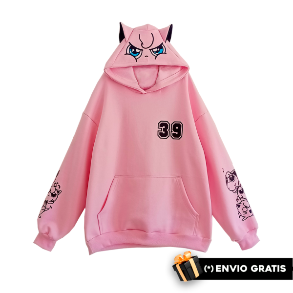 Producto - Buzo Jigglypuff Pokemon Anime Moda Harajuku