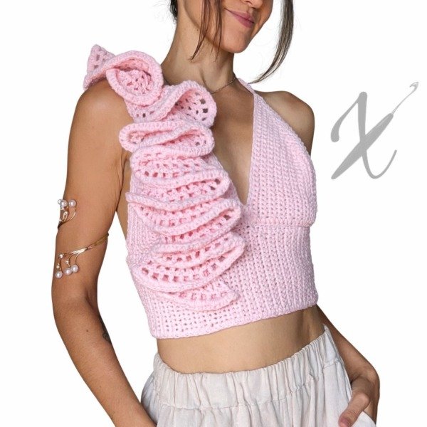 Producto - TOP RUFFLE TALLE 2 - 3