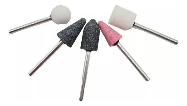 Producto - Accesorios de Piedra Montada para Taladro [Set de 5 ó 3 Pzs Pequeñas]