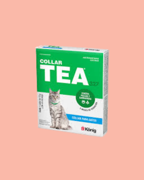 Producto - TEA COLLAR ANTIPULGAS GATOS