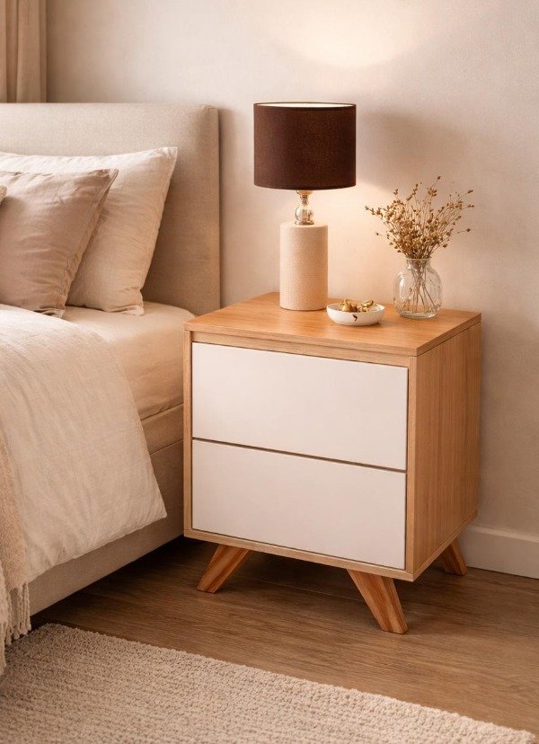 Producto - Mesa de luz nordica 100